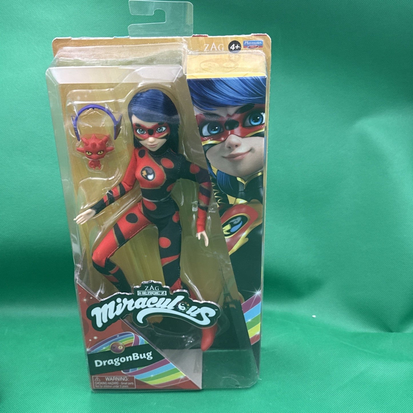 Dragonbug Fashion Doll with Lonng Kwami Action Figure 10.5" - toyscardscomics