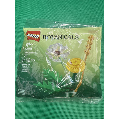 Lego Botanicals Field Flowers Dandelion 30701 Retired Poly Bag New Sealed 2025
