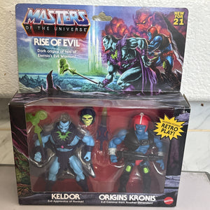 Mattel Masters of The Universe: Rise of Evil - Keldor and Origins Kronis Action