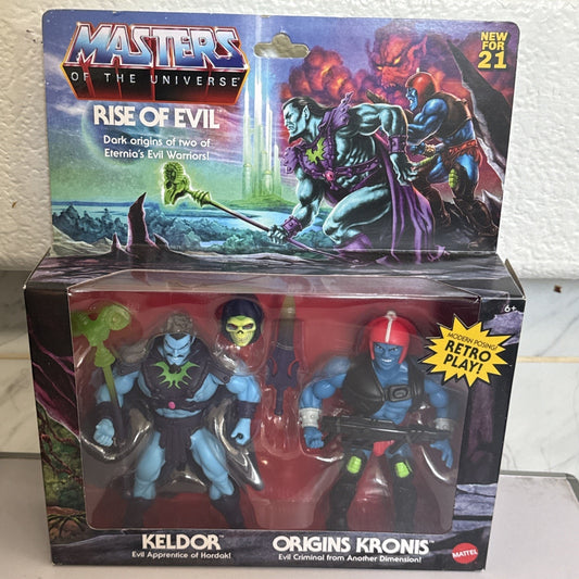 Mattel Masters of The Universe: Rise of Evil - Keldor and Origins Kronis Action