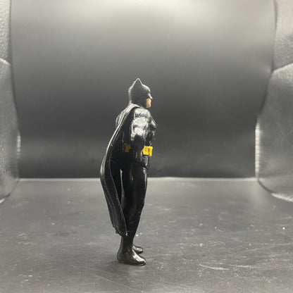 1989 DC Applause Batman Mini Figure Vintage PVC Black Costume w/ Cape Loose