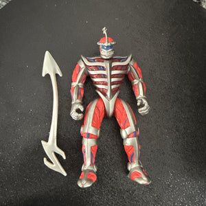 VINTAGE 1994 Power Rangers EVIL LORD ZEDD Figure Complete w/ Staff