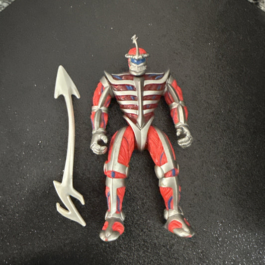 VINTAGE 1994 Power Rangers EVIL LORD ZEDD Figure Complete w/ Staff