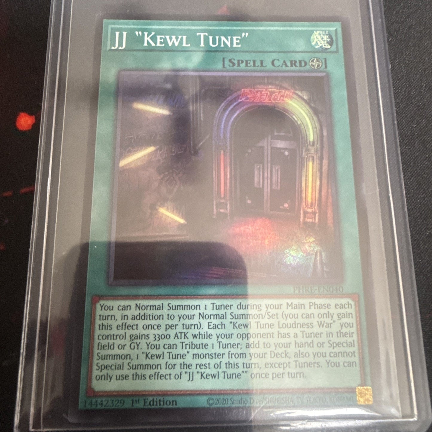 2 x Yugioh JJ Kewl Tune PHRE-EN040 Collector's Rare 1st Edition NM
