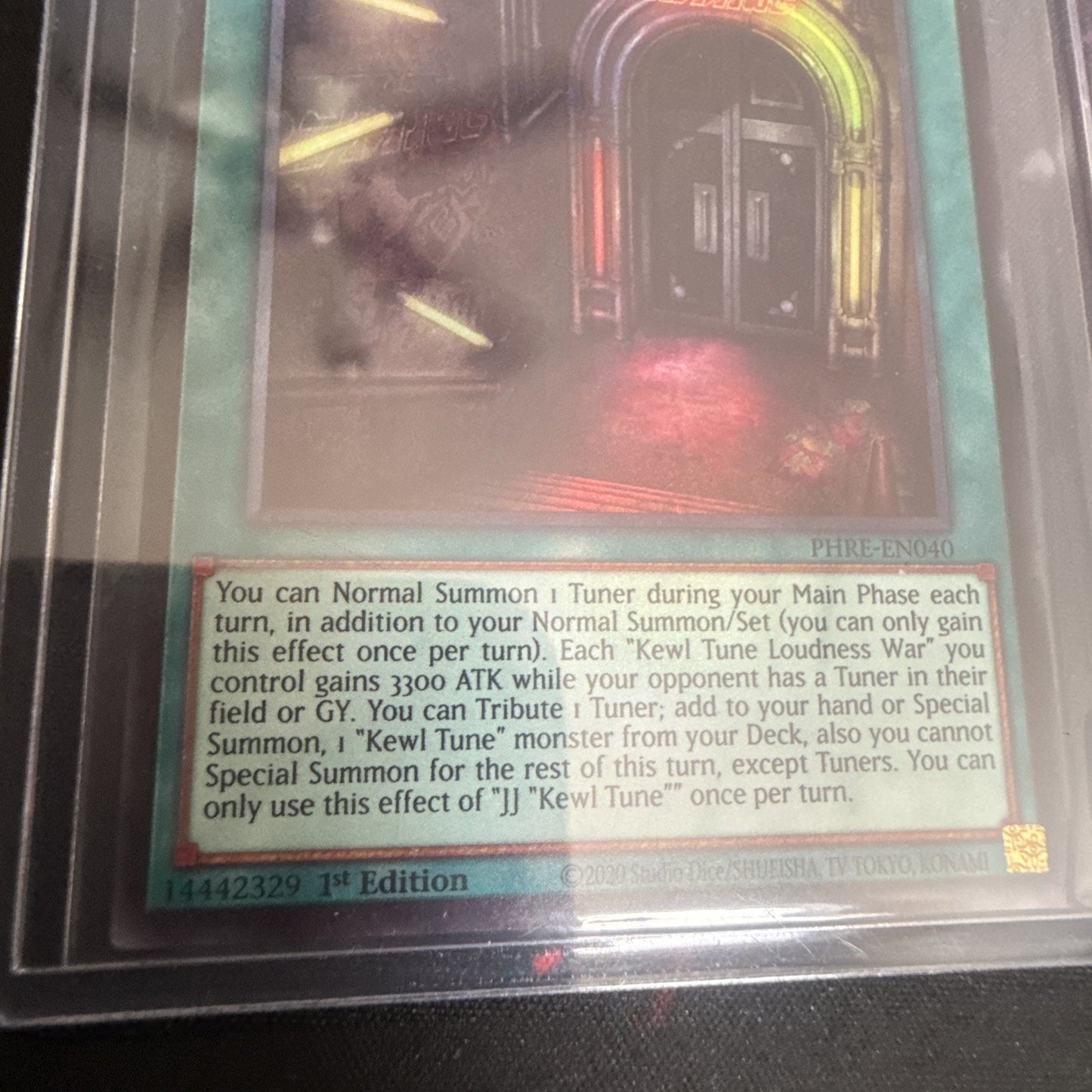 2 x Yugioh JJ Kewl Tune PHRE-EN040 Collector's Rare 1st Edition NM