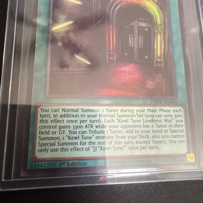 2 x Yugioh JJ Kewl Tune PHRE-EN040 Collector's Rare 1st Edition NM