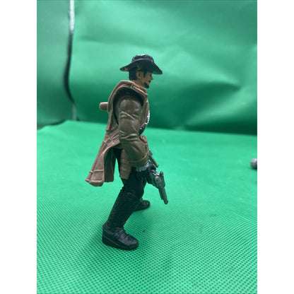 Chap Mei Cowboy Gunslinger Outlaw Wild West 4” Action Figure Plastic Toy