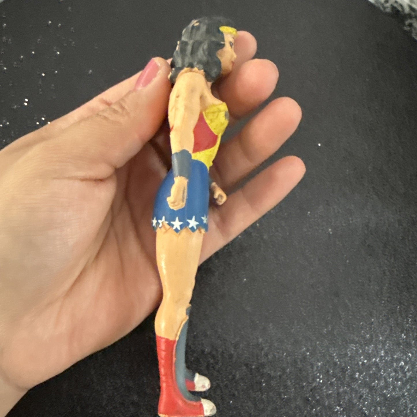 DC Comics Wonder Woman Posable Rubber NJCroce Action Figure Toy S13