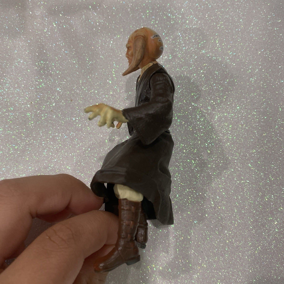 2002 Star Wars Action Figure 2002 LFL Attack of the Clone Wars Saesee Tiin Jedi