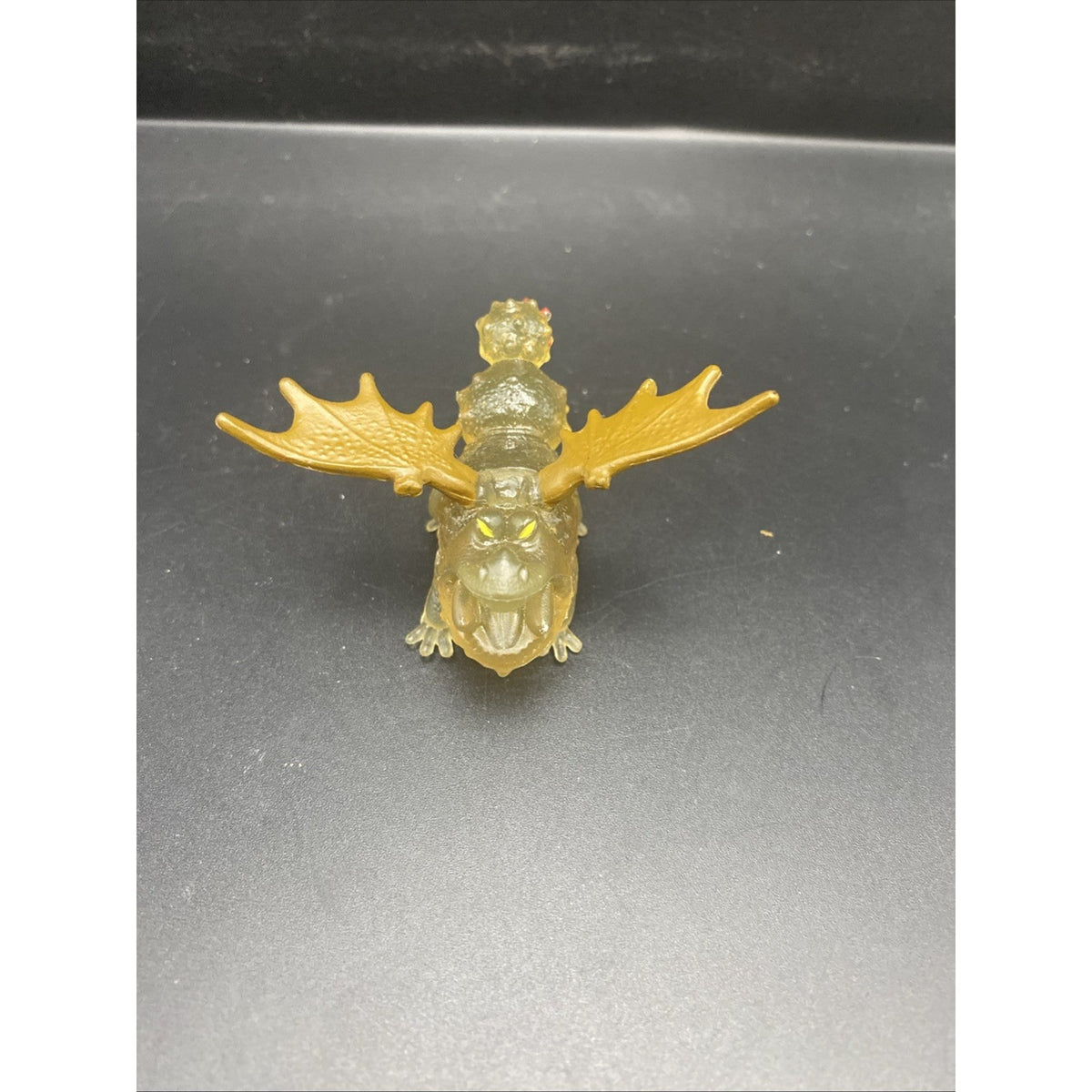 Dreamworks Gronckle How to Train Your Dragon 2" Mini Figure PVC Yellow Light