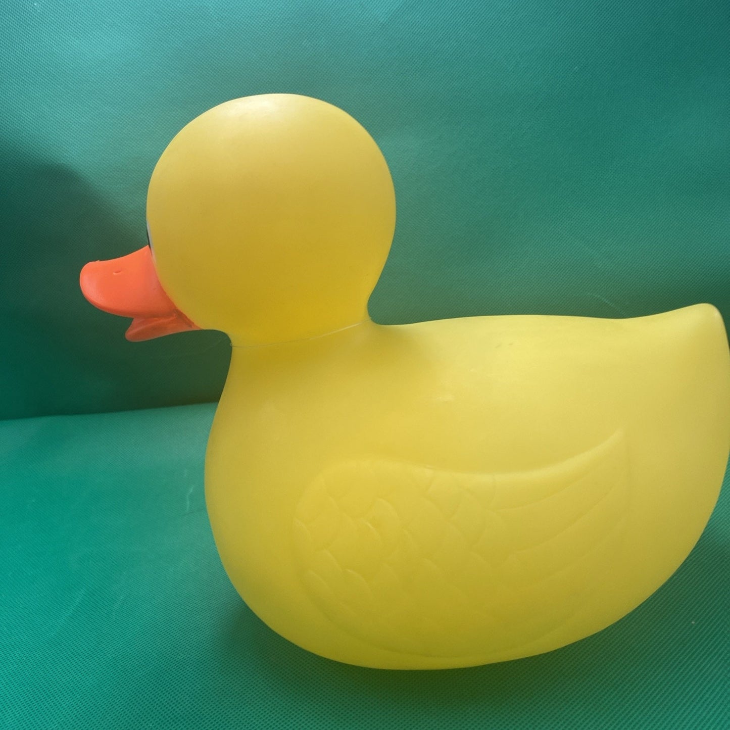 Jumbo Toysmith Yellow Rubber Duck Toy 8.5” x 9” x 6” Bath time Toy Giant Ducky
