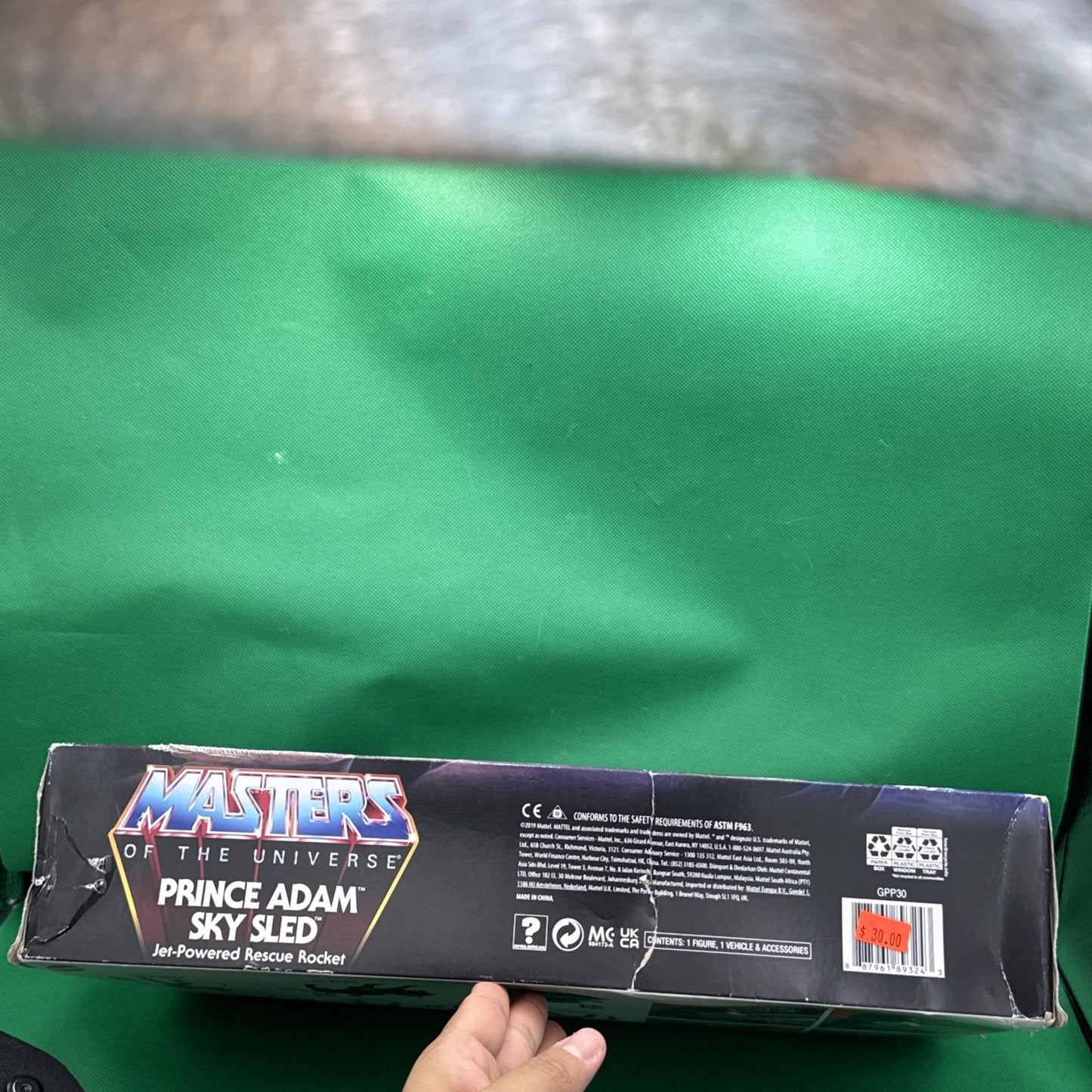 Motu Mattel Masters of the Universe Prince Adam's Sky Sled Retro 2019 He-Man New
