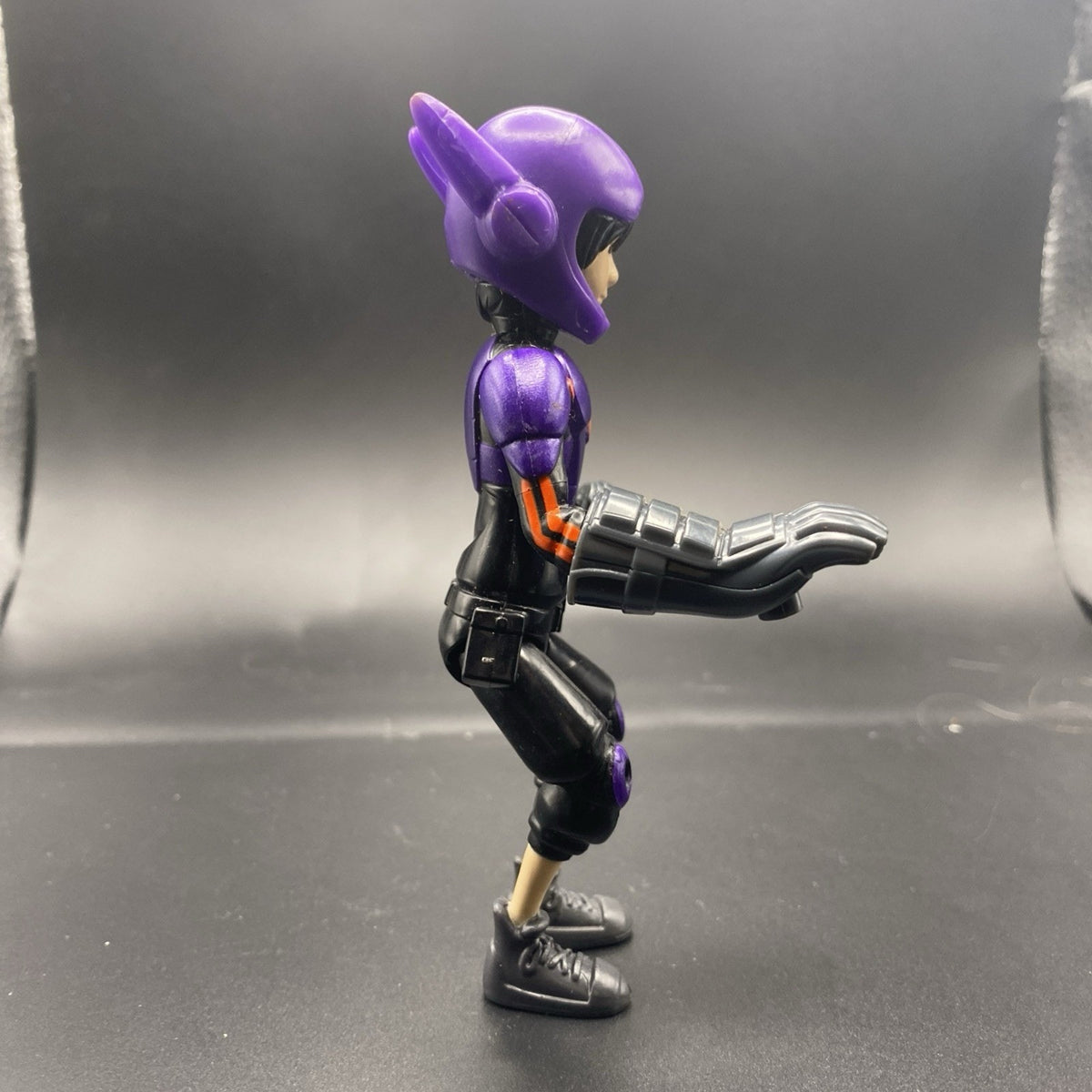 Disney Big Hero 6 Armor Up Baymax Replacement Hiro Hamada Figure 4.5" Purple Toy
