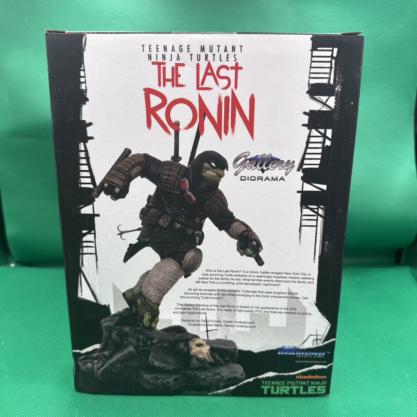 NEW TMNT The Last Ronin PVC Gallery Diorama Statue Teenage Mutant Ninja Turtles
