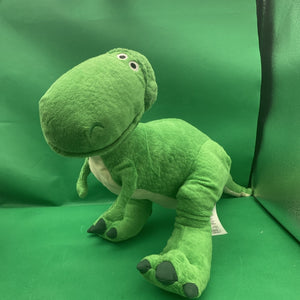Disney Store Toy Story Rex The Dinosaur Soft Plush Stuffed Animal Toy Green