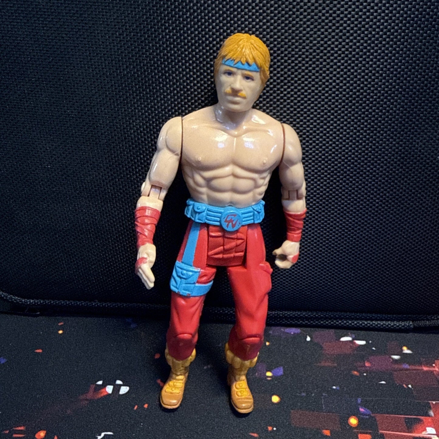 Chuck Norris Karate Kommandos Battle Gear Action Figure 1986 Kenner Ruby Spears