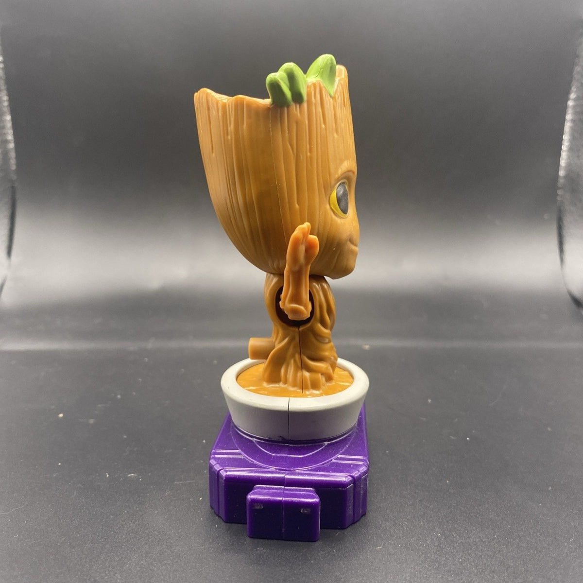 Marvel Studios Potted Groot 4” McDonald's Happy Meal Toy 2020 Guardians Galaxy