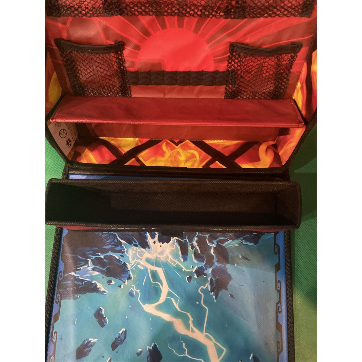 Lego Ninjago Masters Of Spinjitzu Battle Arena Storage Carrying Case RED