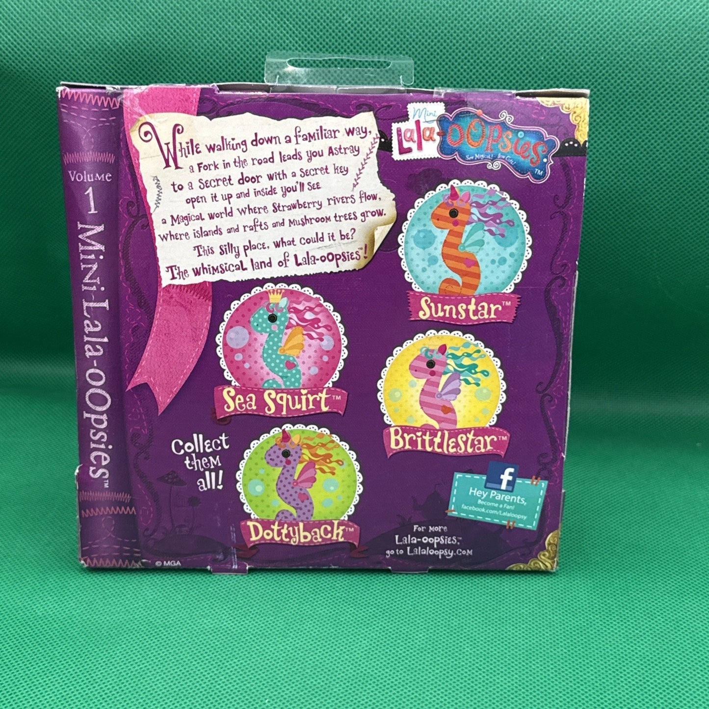 NEW (Bent Box) Lala Oopsies Sea Horse Bundle Lalaloopsy Mini Doll Lalaoopsies