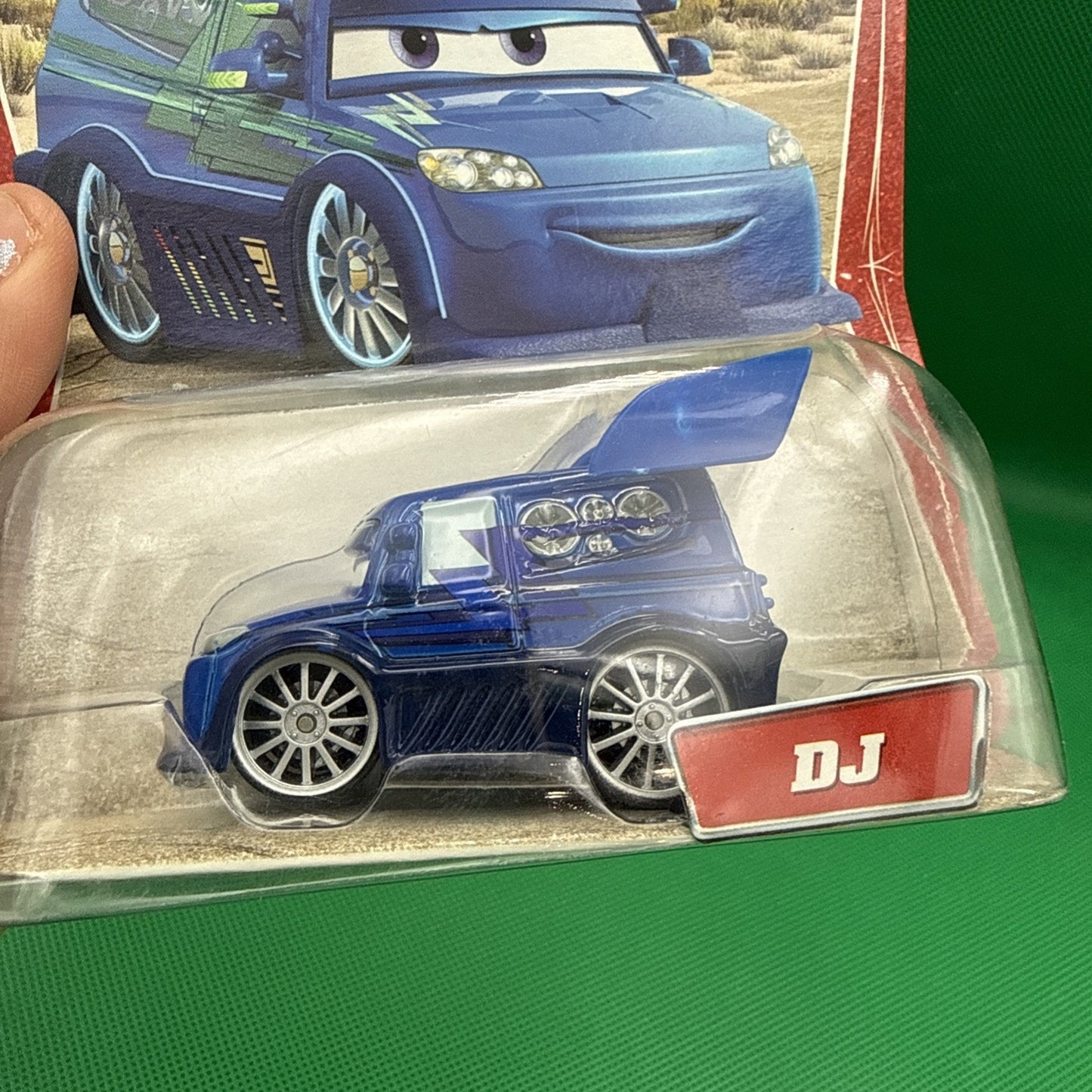Disney Pixar Cars DJ Desert Scene Series Die Cast Toy Car Mattel 2005