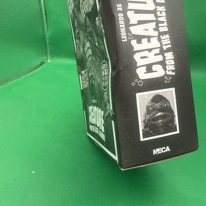 Universal Monsters TMNT Black White Leonardo as the Creature From Black Lagoon