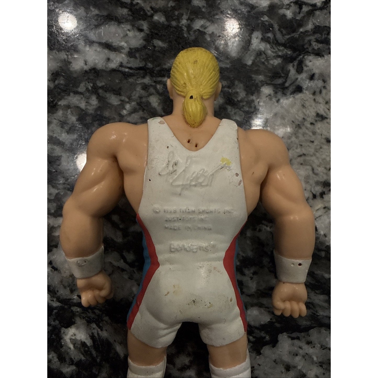 1998 WWE Just Toys Jeff Jarrett bendie Wrestling Figure Bend em 8