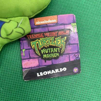 TMNT Mutant Mayhem Leonardo Plush Legend Toys P6017A Blue Mask 2024 NWT