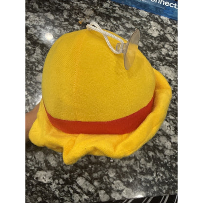 One Piece Monkey D. Luffy Plush Stuffed Anime Doll Toy Yellow Hat 8-9 In Cute