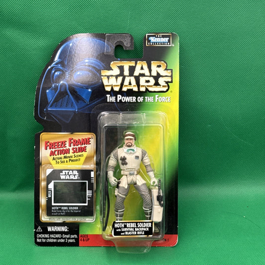 Star Wars Power Of The Force Hoth Rebel Soldier 1997 Action Figure