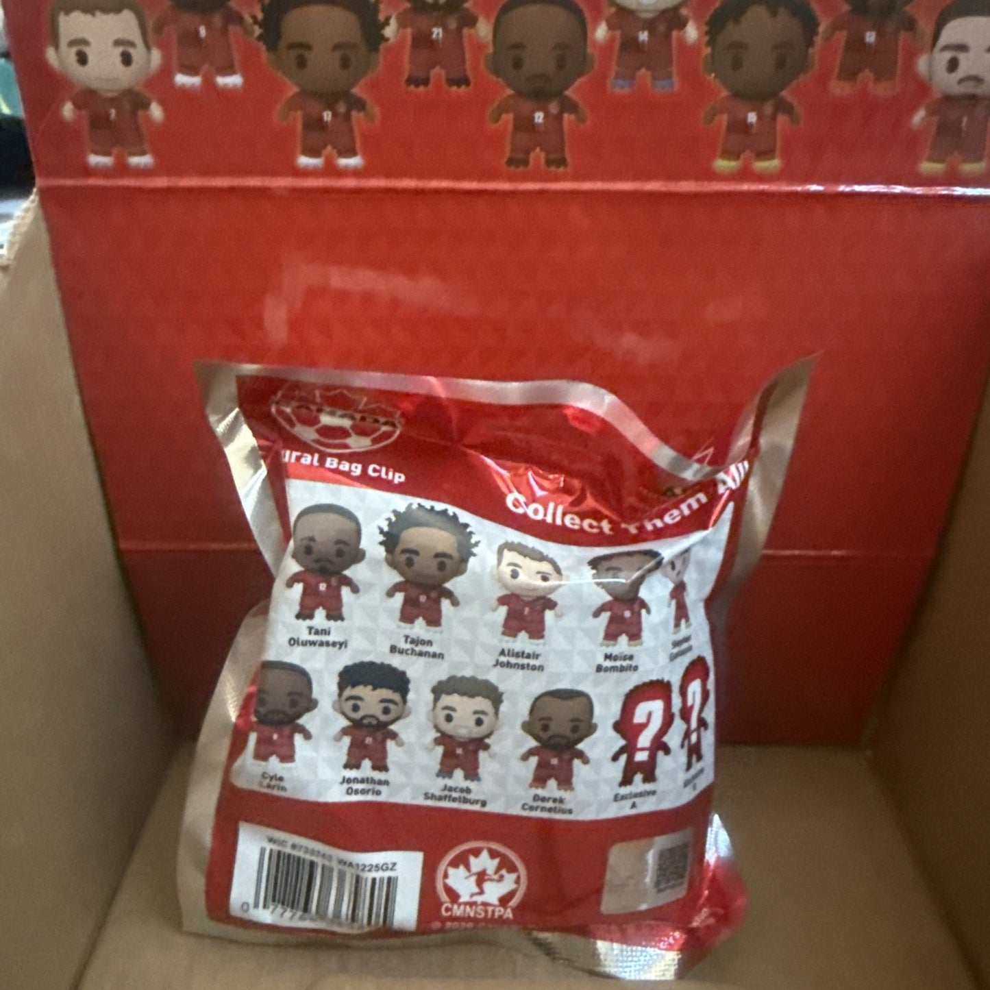 Figural Bag Clip World Cup Team Canada
