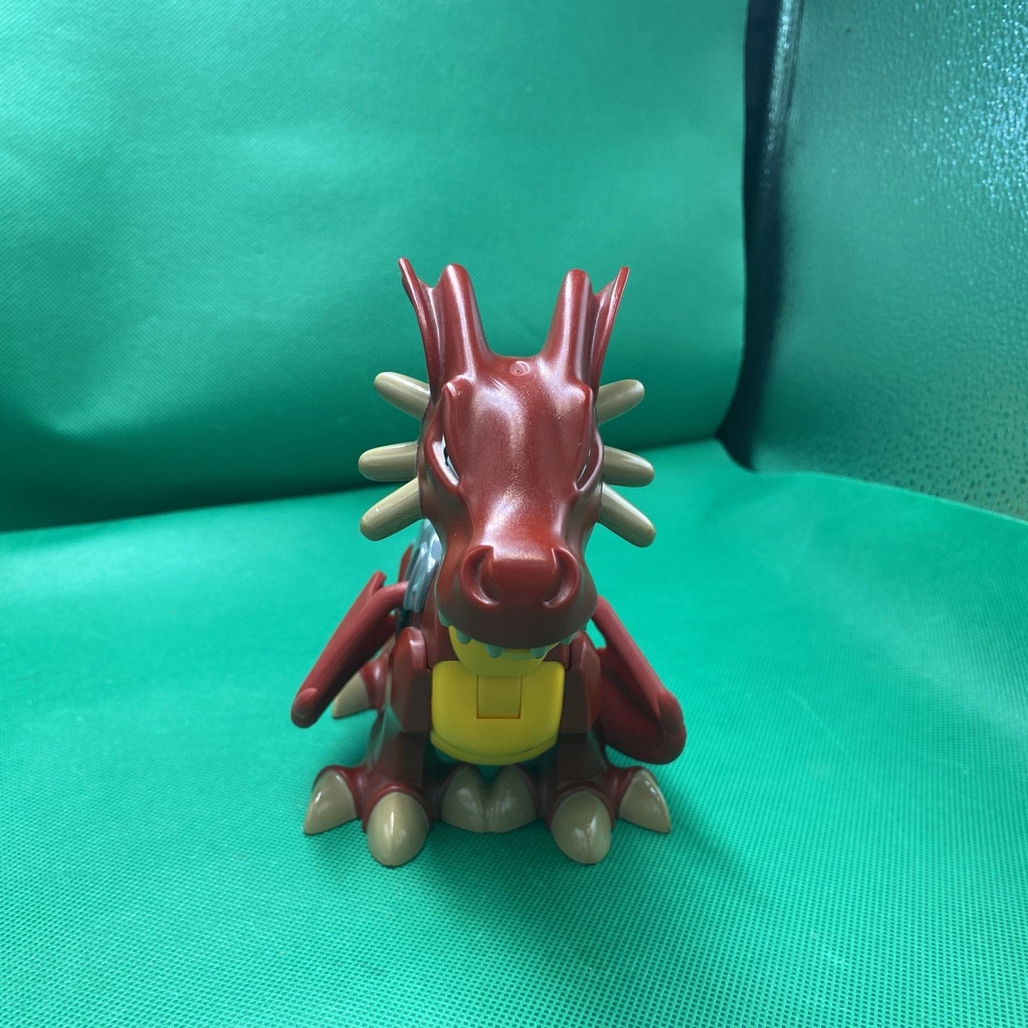 LEGO - Duplo Dragon Large with Bright Light Orange Underside - Dark Red