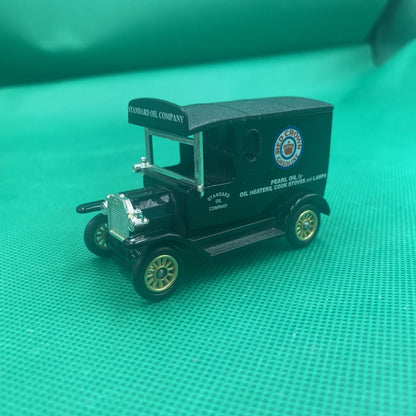 Chevron Black Diecast Metal Replica 1927 Pearl Oil Van - Standard Oil Company
