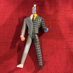 TWO-FACE 2003 Batman Animated Series 4.5" Action Figure DC Comics Super Villain