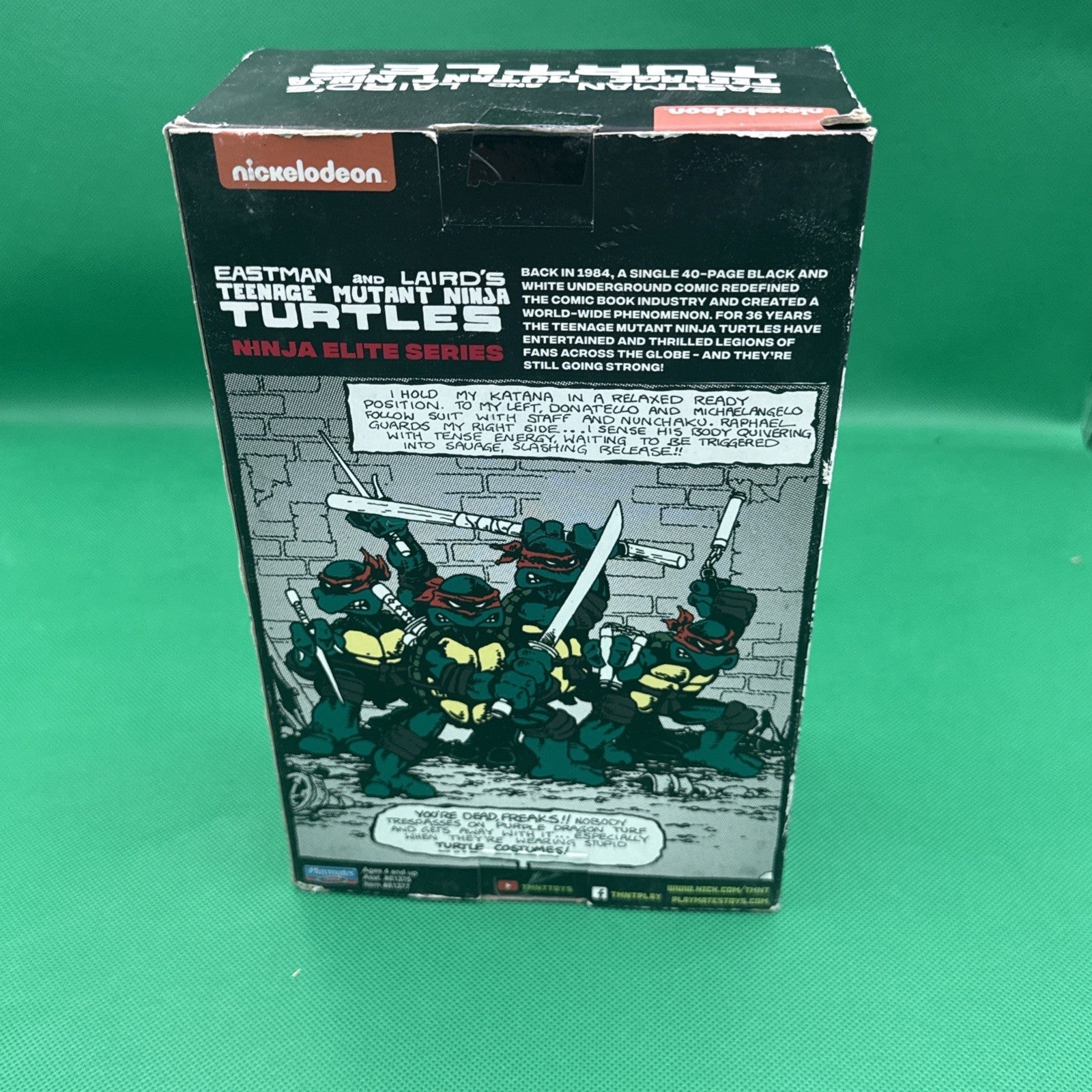 Eastman And Laird's Teenage Mutant Ninja Turtles Ninja Elite Donatello . TMNT - toyscardscomics