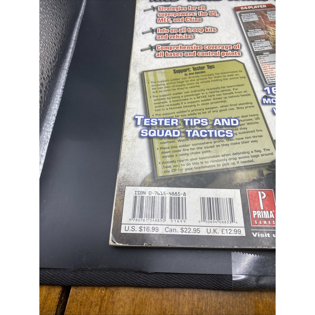 Battlefield 2 Strategy Video Game Guide Prima Games Book