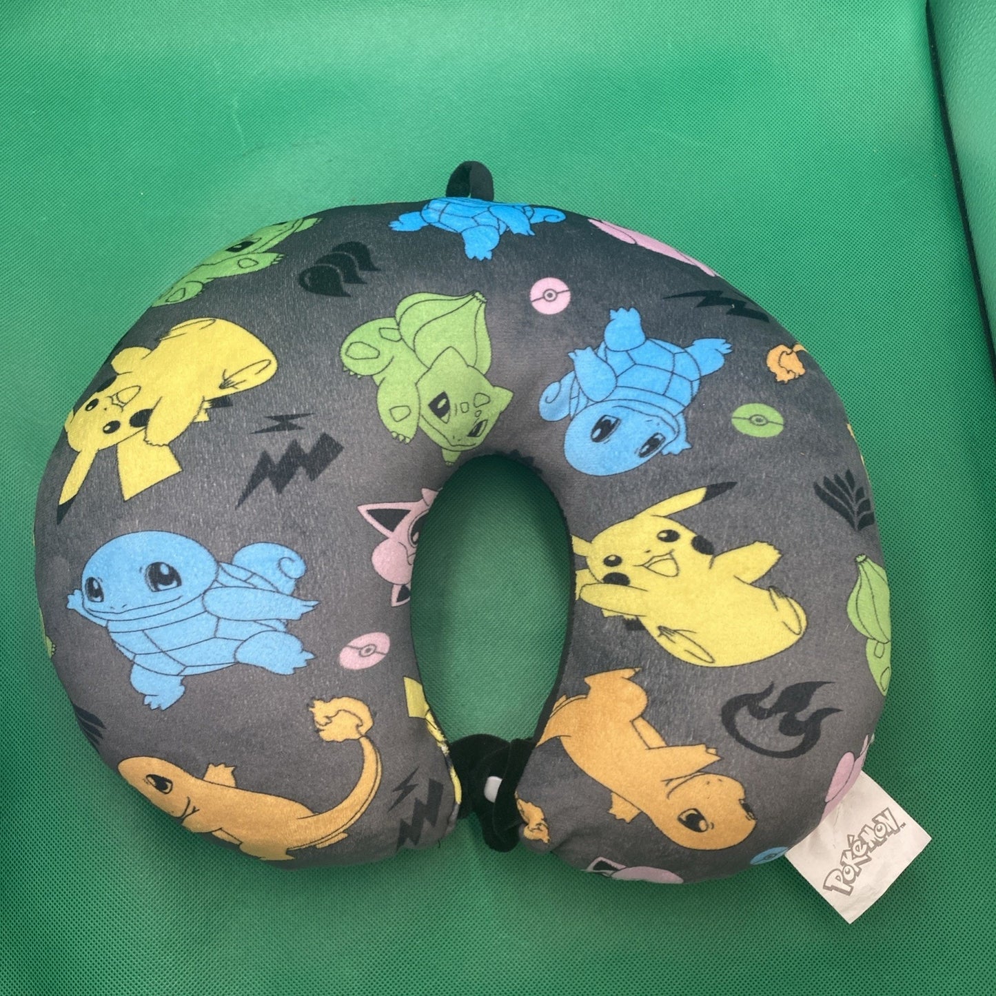 Pokemon Party Music Travel Neck Pillow Pikachu Squirtle Charmander Northwest