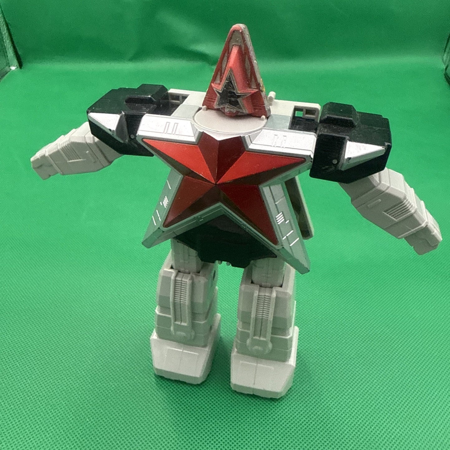 Power Rangers Red Deluxe Super Zeo Zord Figure 1996 Star Piece To Megazord