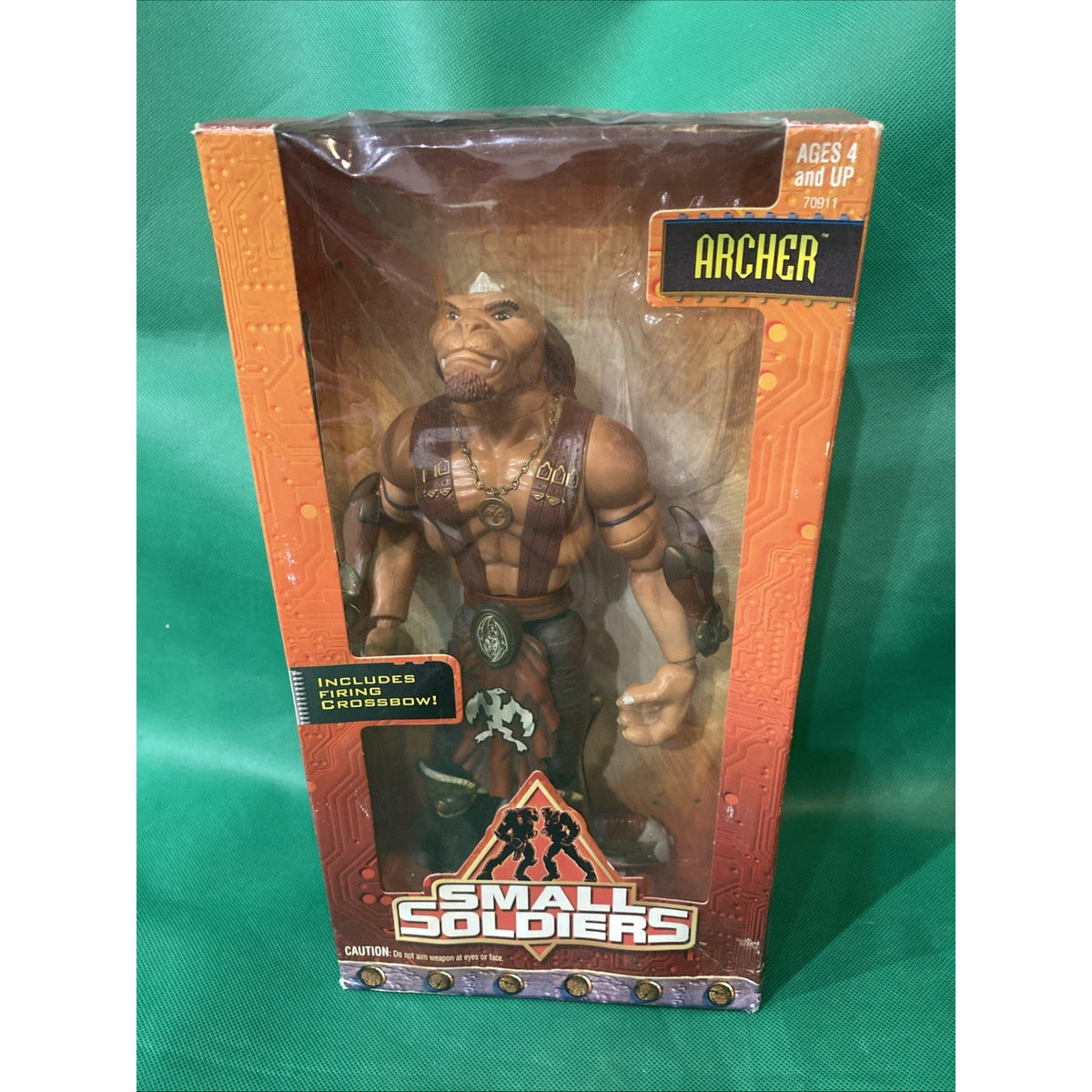 Small Soldiers Archer Leader of Gorgonites Vintage 1998 12" Action Figure NEW!