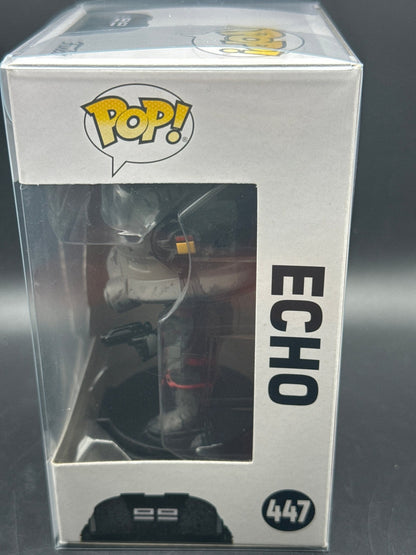 ECHO THE BAD BATCH STAR WARS FUNKO POP! VINYL FIGURE #447 NEW IN BOX - toyscardscomics