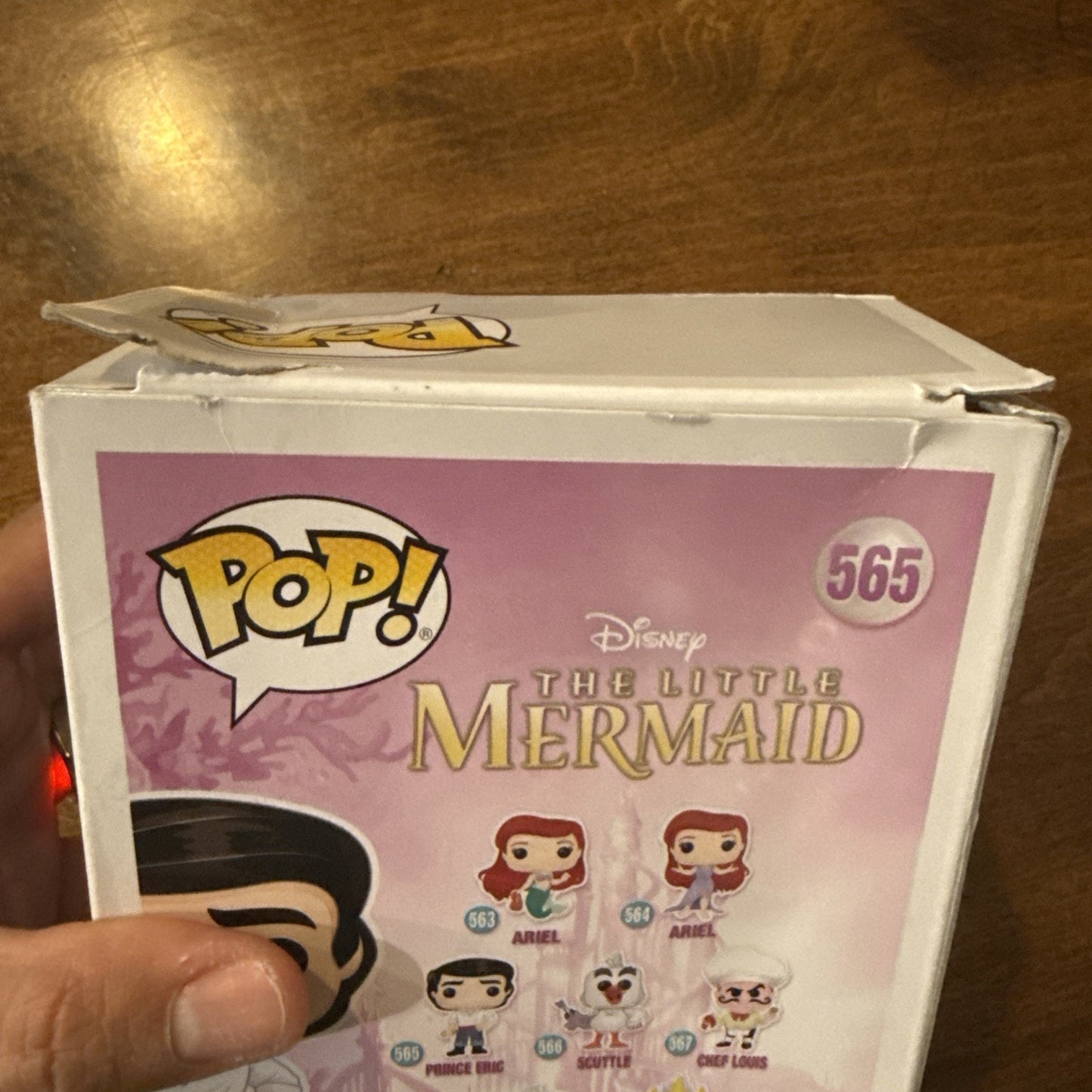 The Little Mermaid exclusive 30 year anniversary Funko Pop #565 Prince Eric