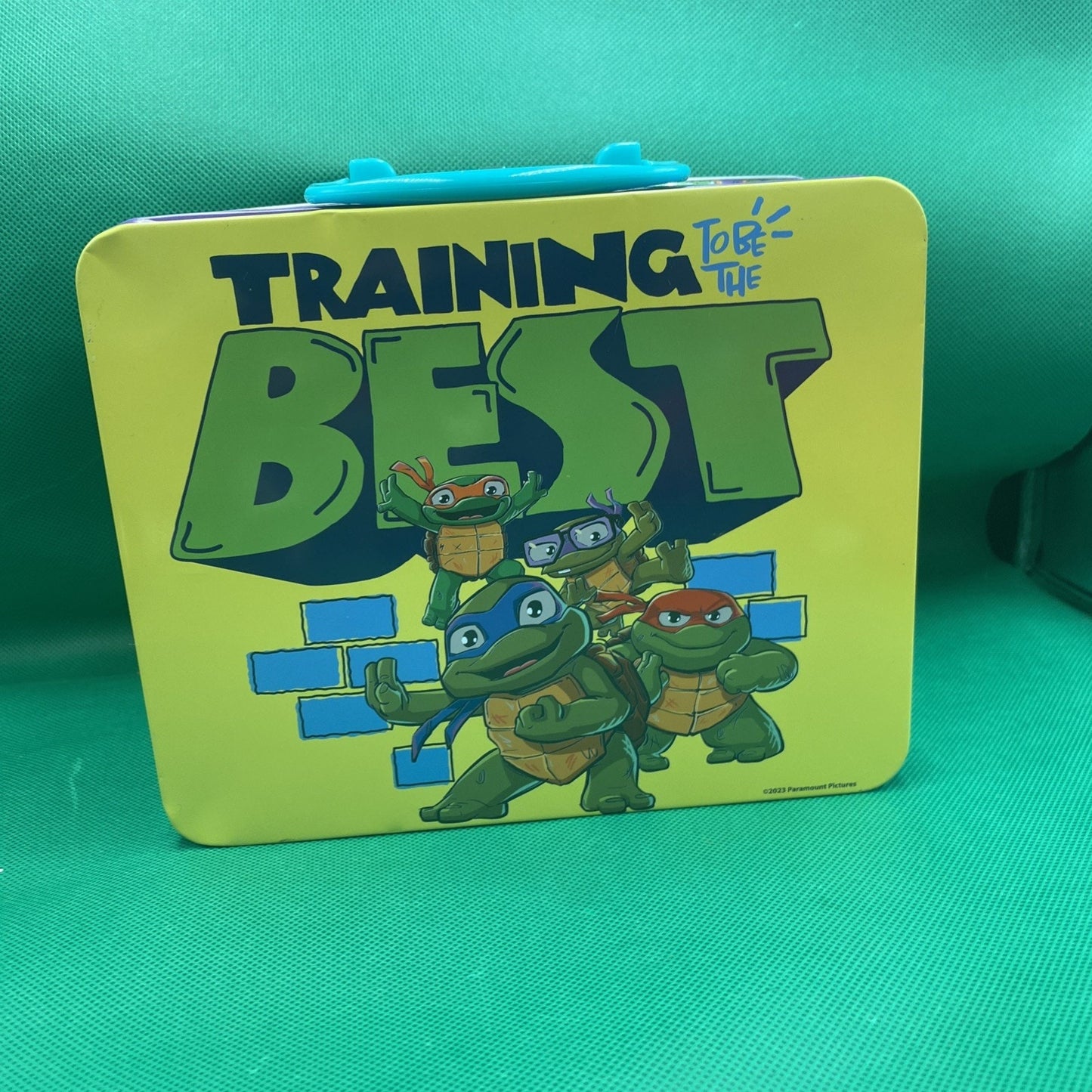 Paramount Pictures TMNT Metal Lunchbox Training to be the Best