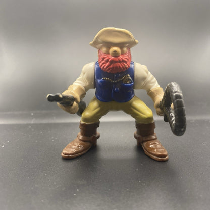 Vintage Fisher Price Great Adventures Western COWBOY Man Miner w/Whip & Musket