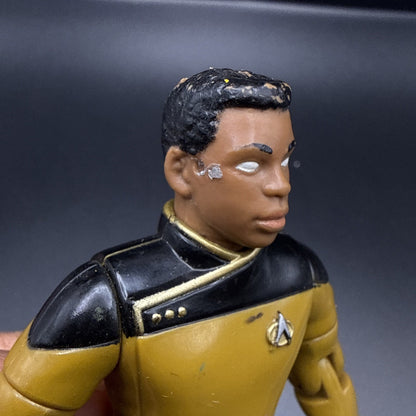 STAR TREK PLAYMATES TOYS 1993 GEORDI LA FORGE LOOSE FIGURE Ty65