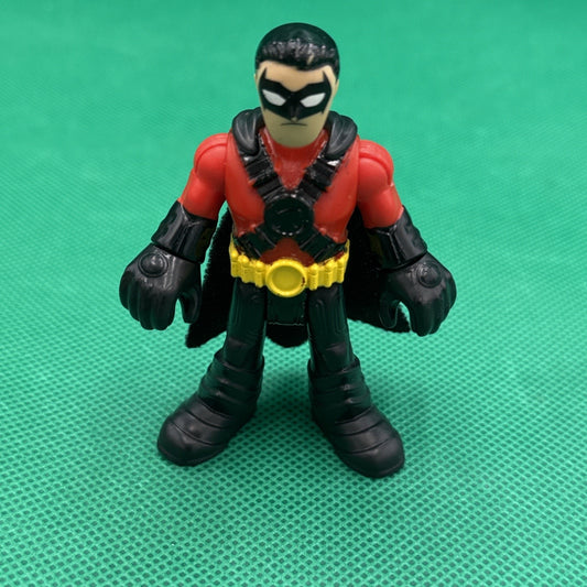 Fisher-Price Imaginext DC Super Friends Red Robin with Black Cape Action Figure