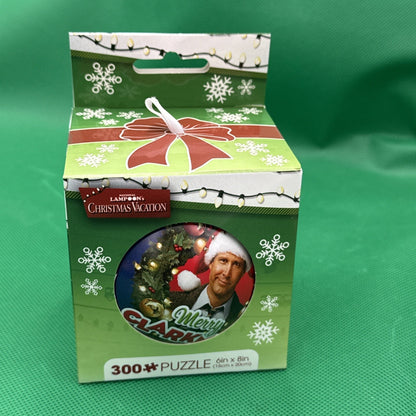 Elf in Tin Globe 300 - Piece Holiday Puzzle - toyscardscomics