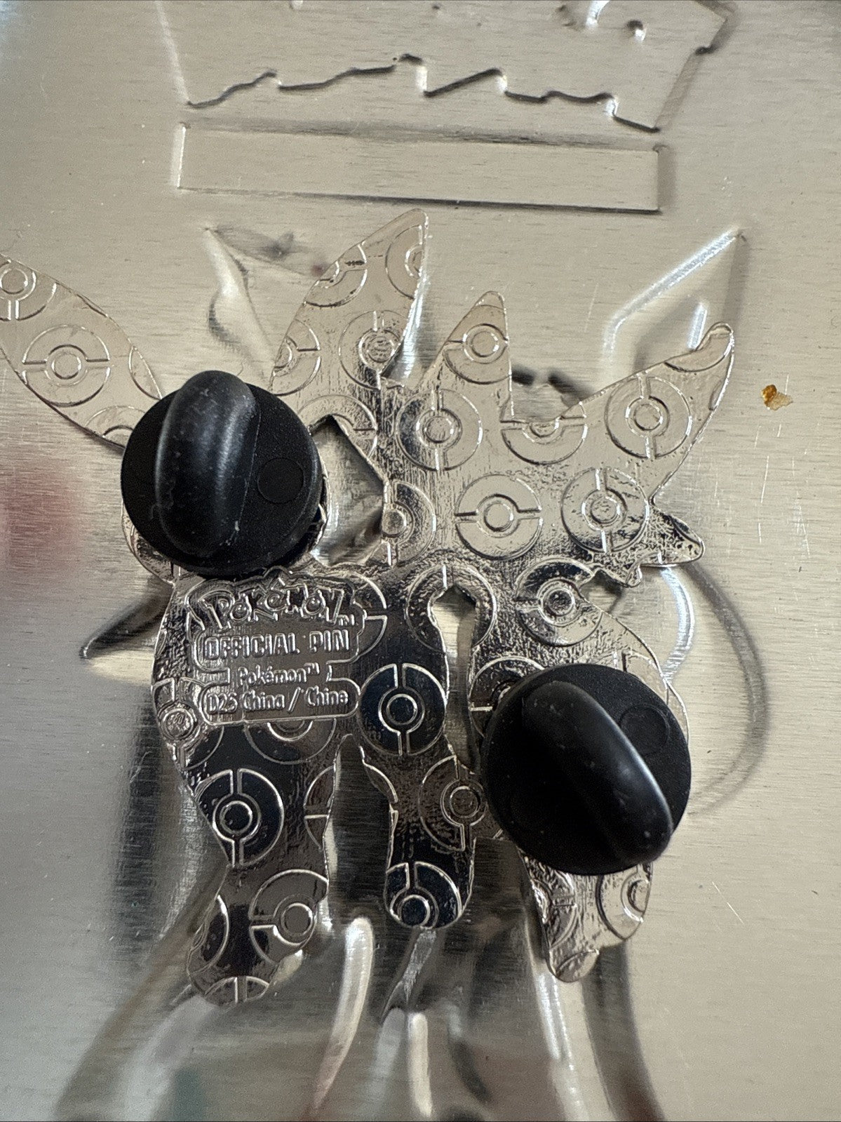 Espeon And Umbreon Pin From Prismatic Evolutions Premium Figure Collection New - toyscardscomics