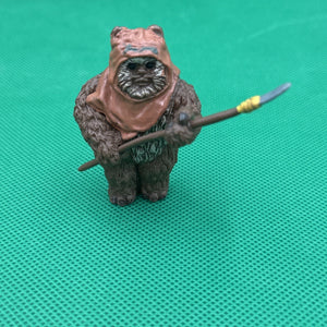 Ewok Wicket Warrick W/Spear Star Wars figure 2"LFT2007 Return of the Jedi vgt