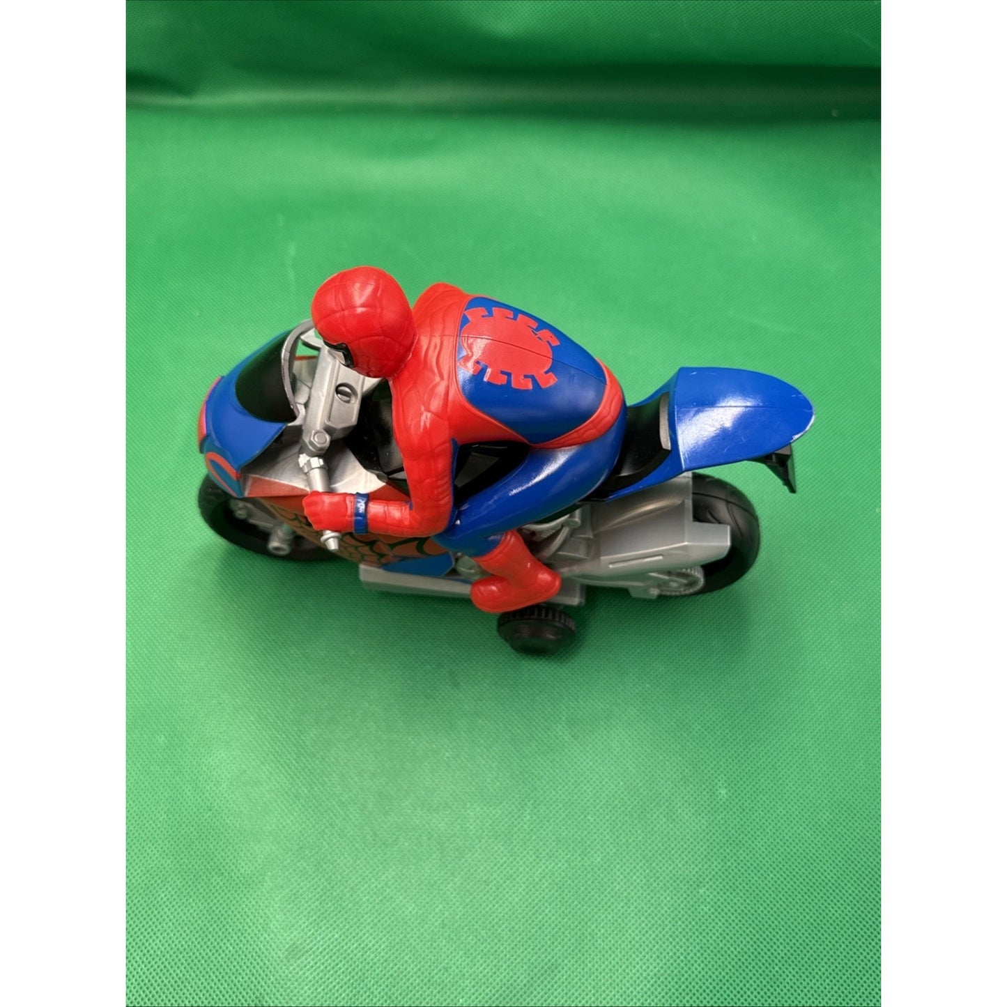 Marvel Spider-Man Motorcycle Toy Red Blue Bike 1616 Holdings ET-0204 2020