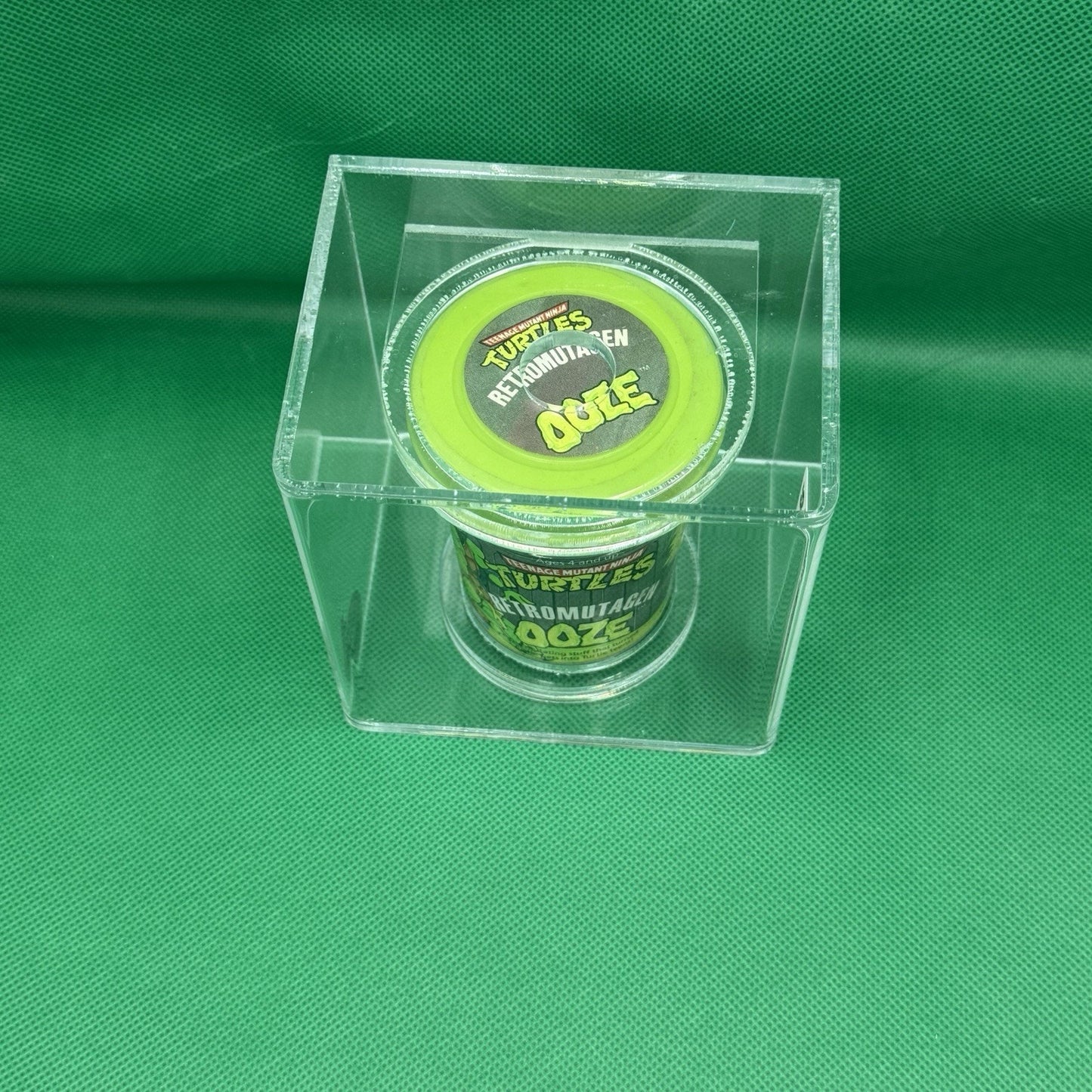 TMNT Retromutagen Ooze Pre-Mutant Turtle Green CAS Graded 85