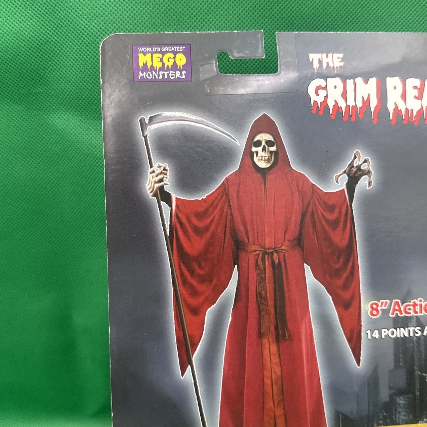 Mego The Grim Reaper Red Cloak 8" Action Figure Wave 15 Horror Movie Classics